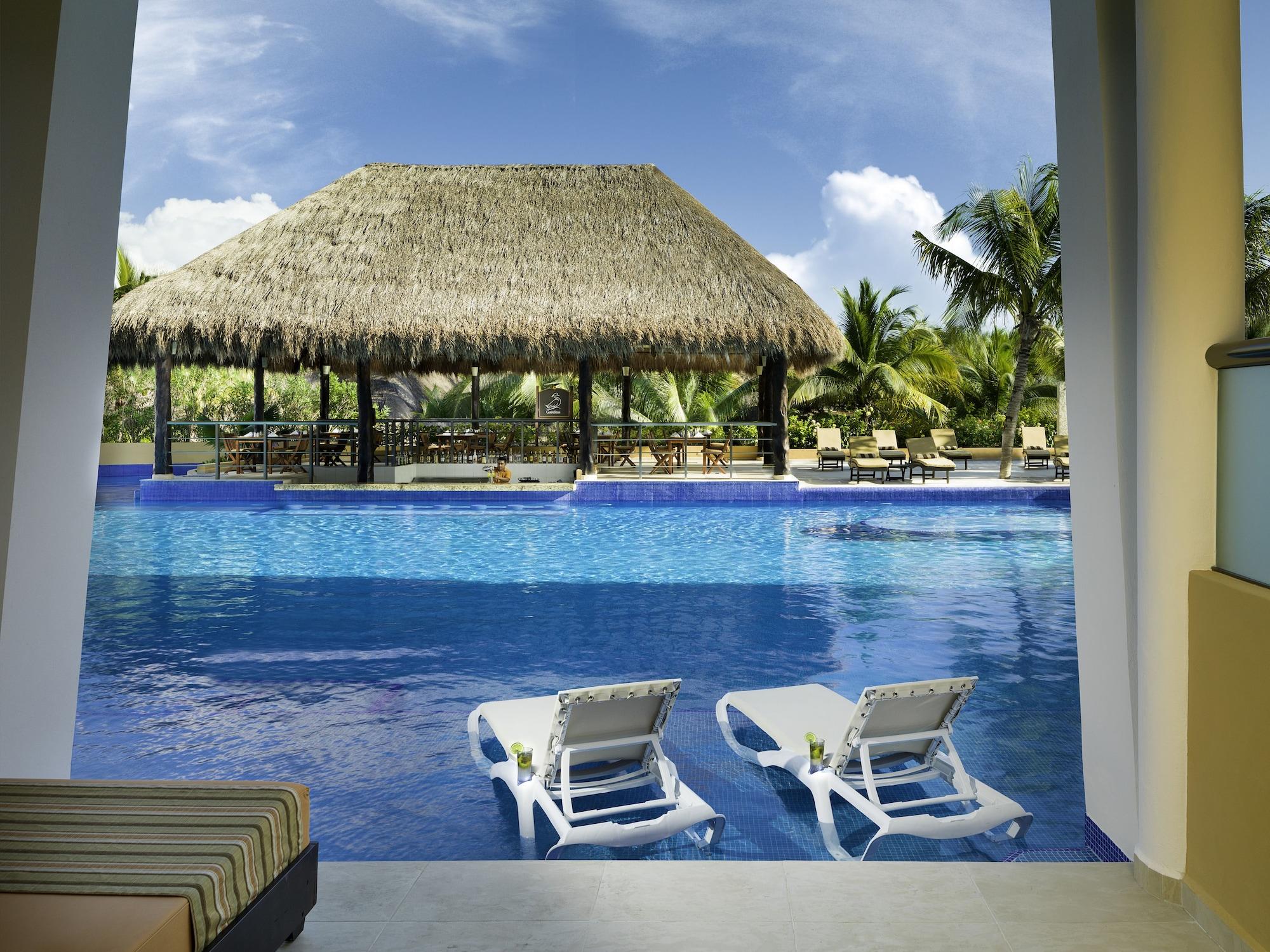 El Dorado Seaside Palms, Catamaran, Cenote & More Inclusive (Adults Only) Xpu Ha Exteriör bild